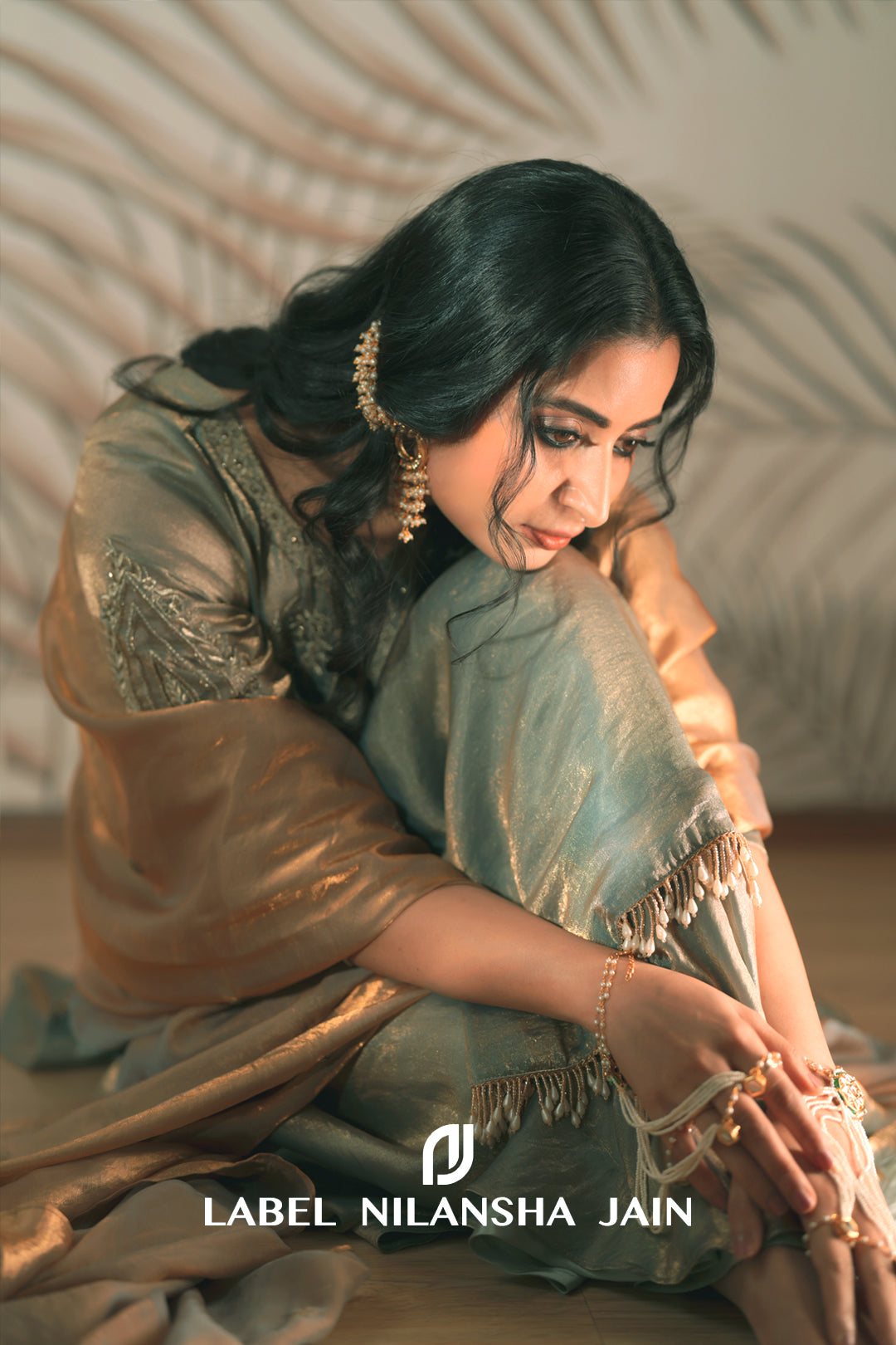 Aishwarya in Tarini Sharara Suit