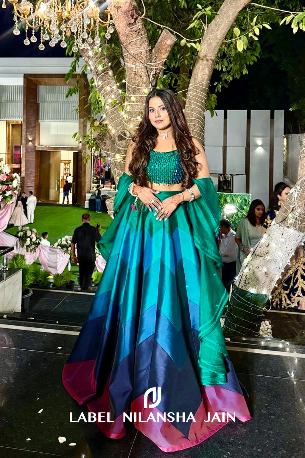 Ambika Dandona in Shahana Lehenga