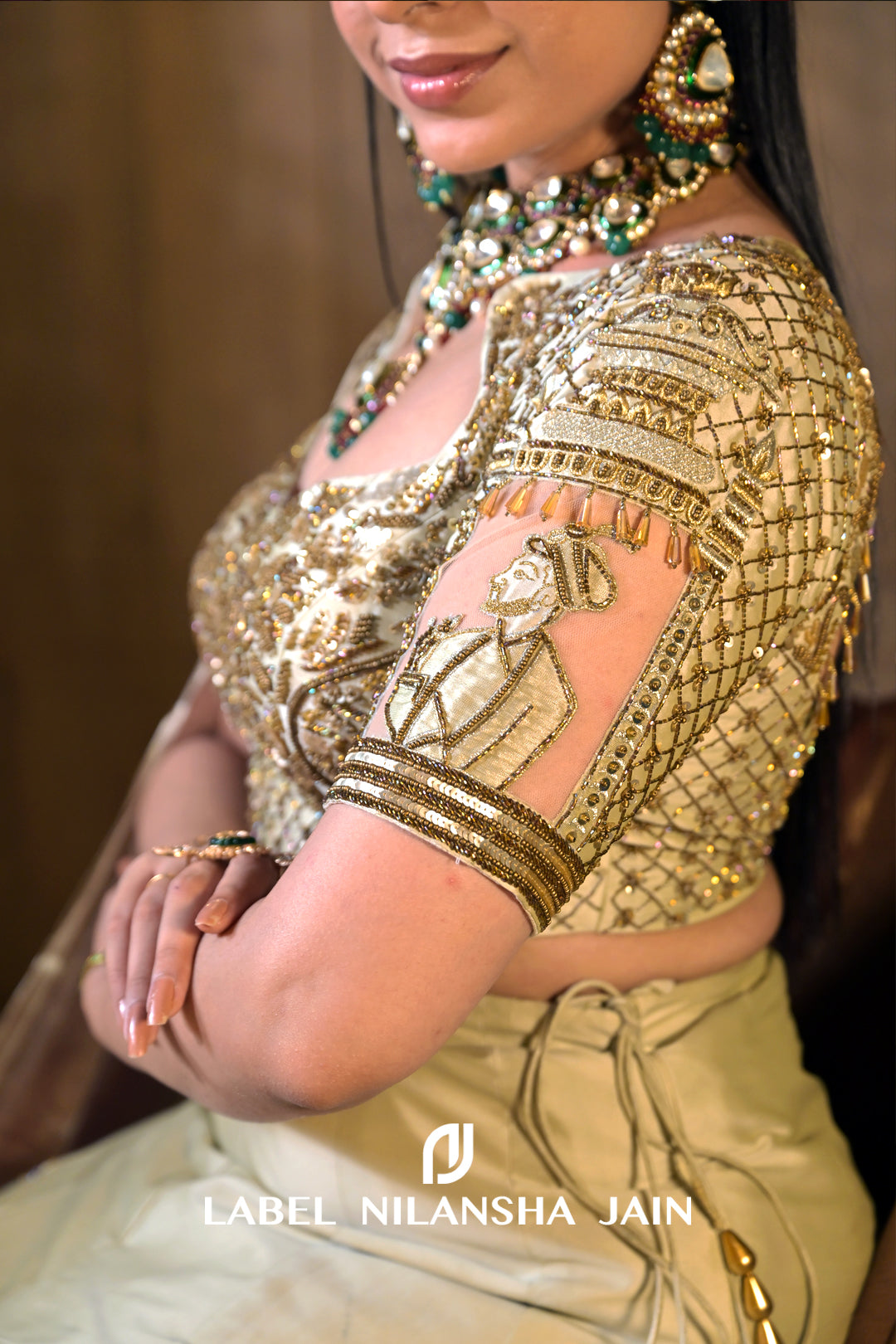 THE MAHAL LEHENGA
