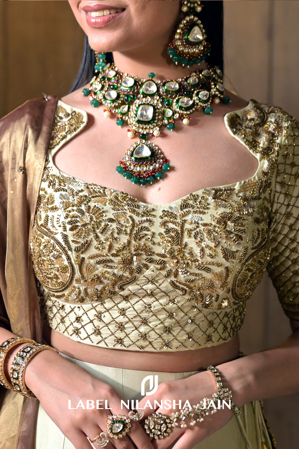 THE MAHAL LEHENGA