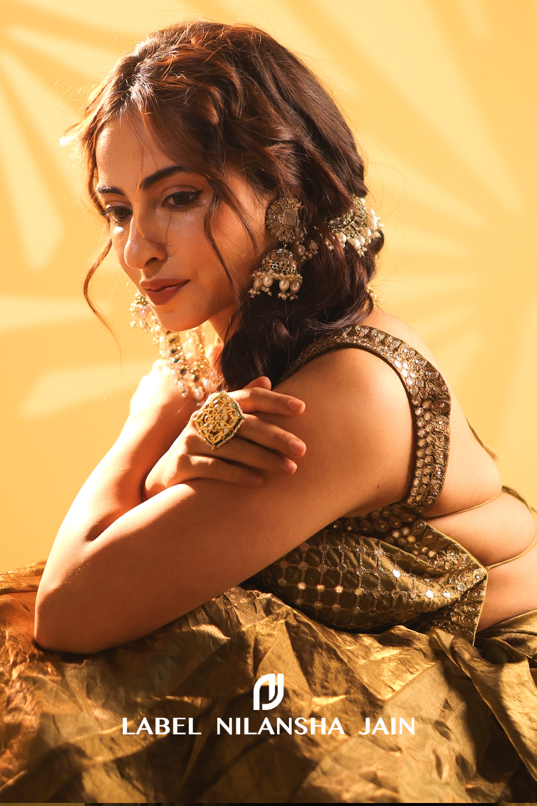 Niyati Fatnani in Evara Lehenga