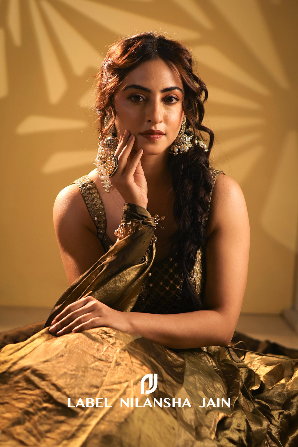 Niyati Fatnani in Evara Lehenga
