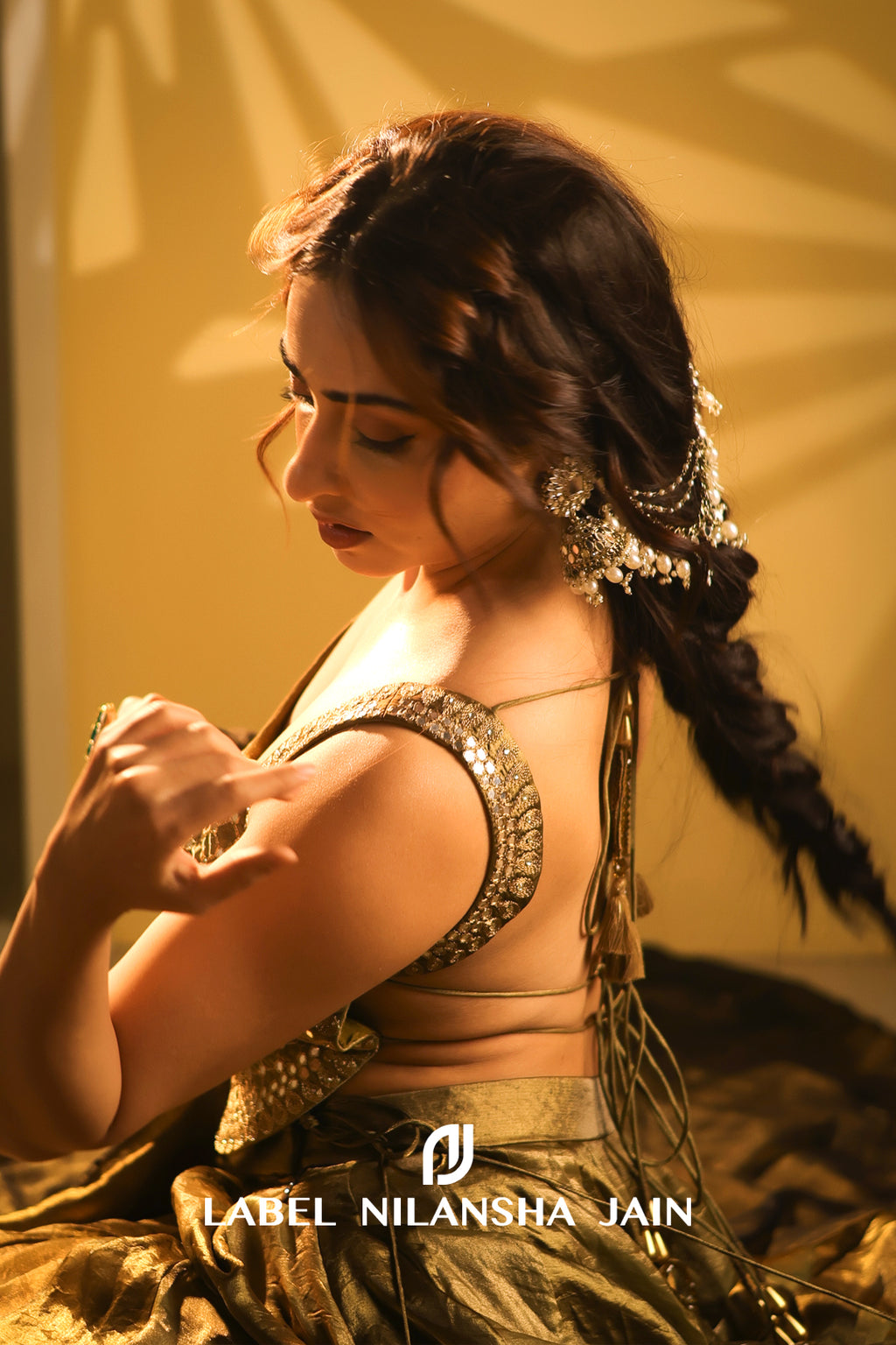 Niyati Fatnani in Evara Lehenga