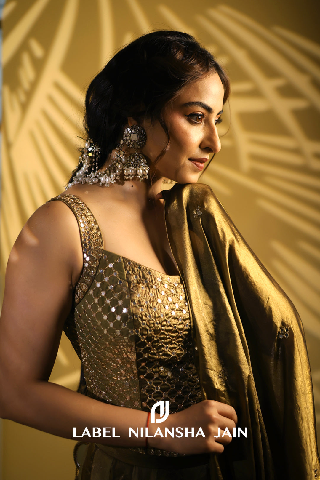 Niyati Fatnani in Evara Lehenga