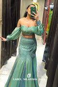 NJ in Noor Lehenga