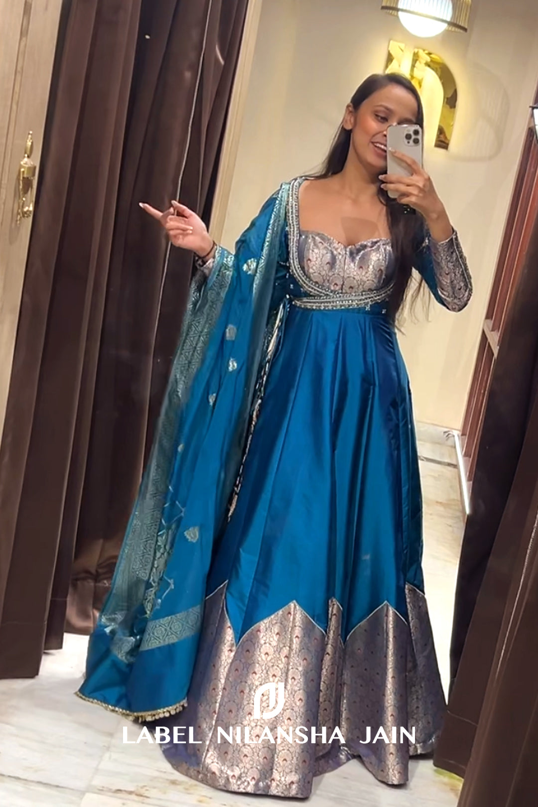 NJ in Raunaq Anarkali