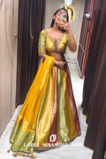 NJ in Utsav Lehenga