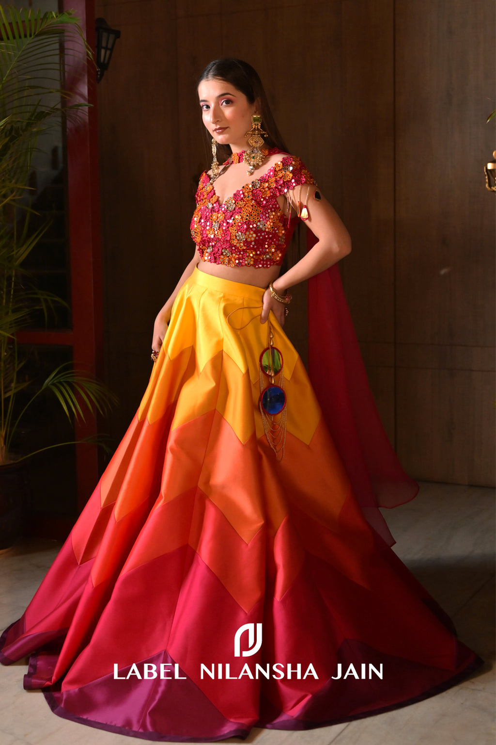 SATRANG LEHENGA