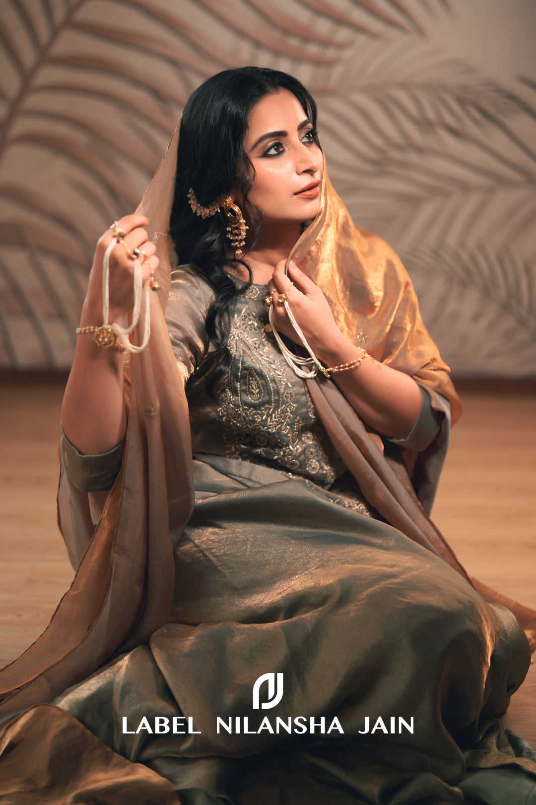 Aishwarya in Tarini Sharara Suit