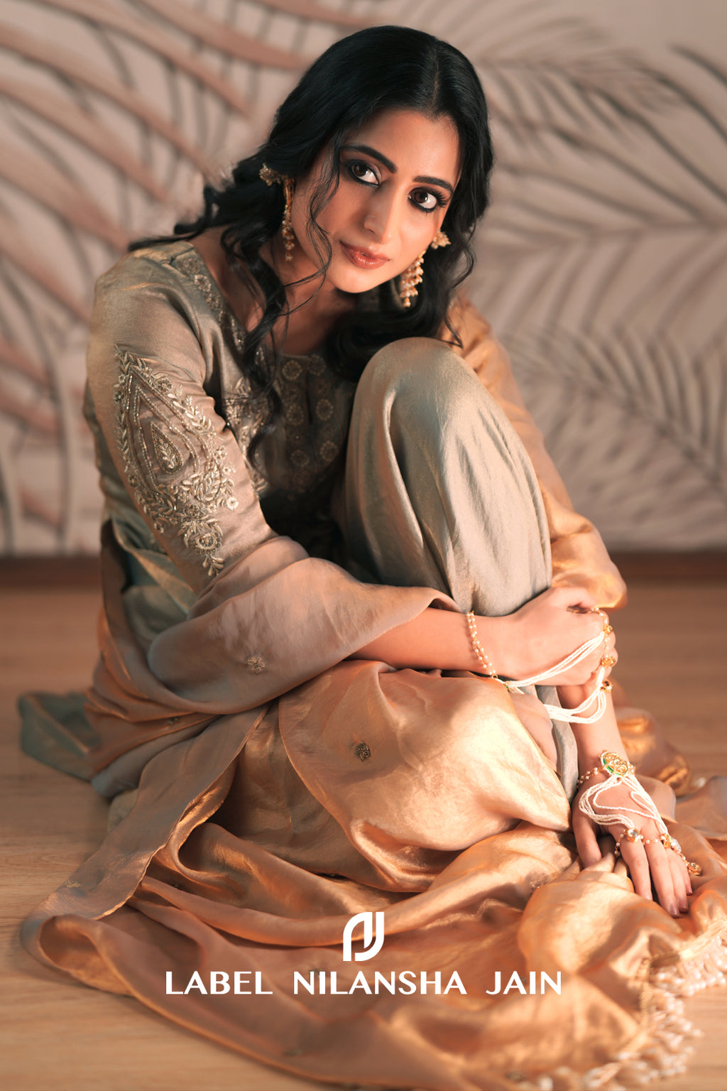 Aishwarya in Tarini Sharara Suit