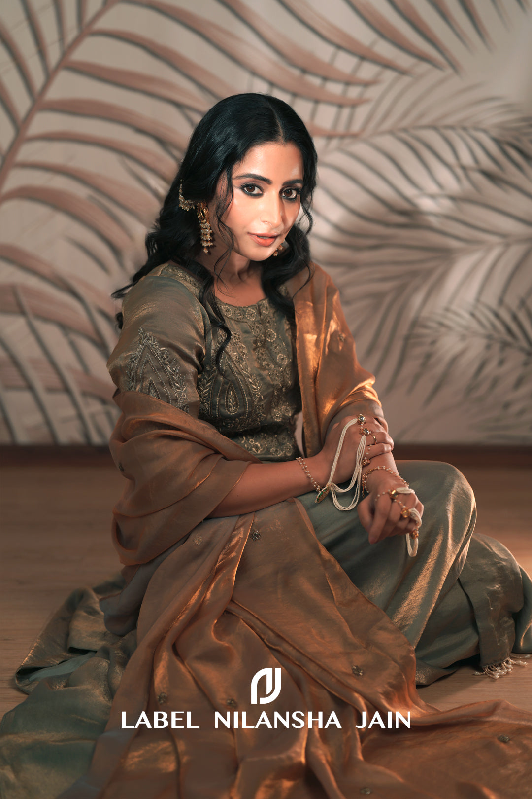 Aishwarya in Tarini Sharara Suit