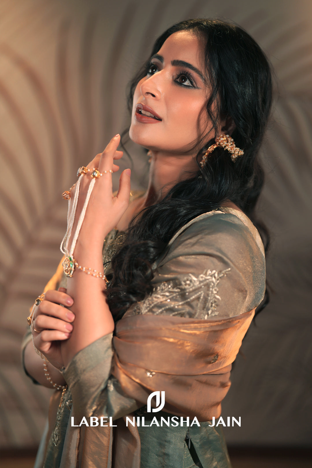 Aishwarya in Tarini Sharara Suit