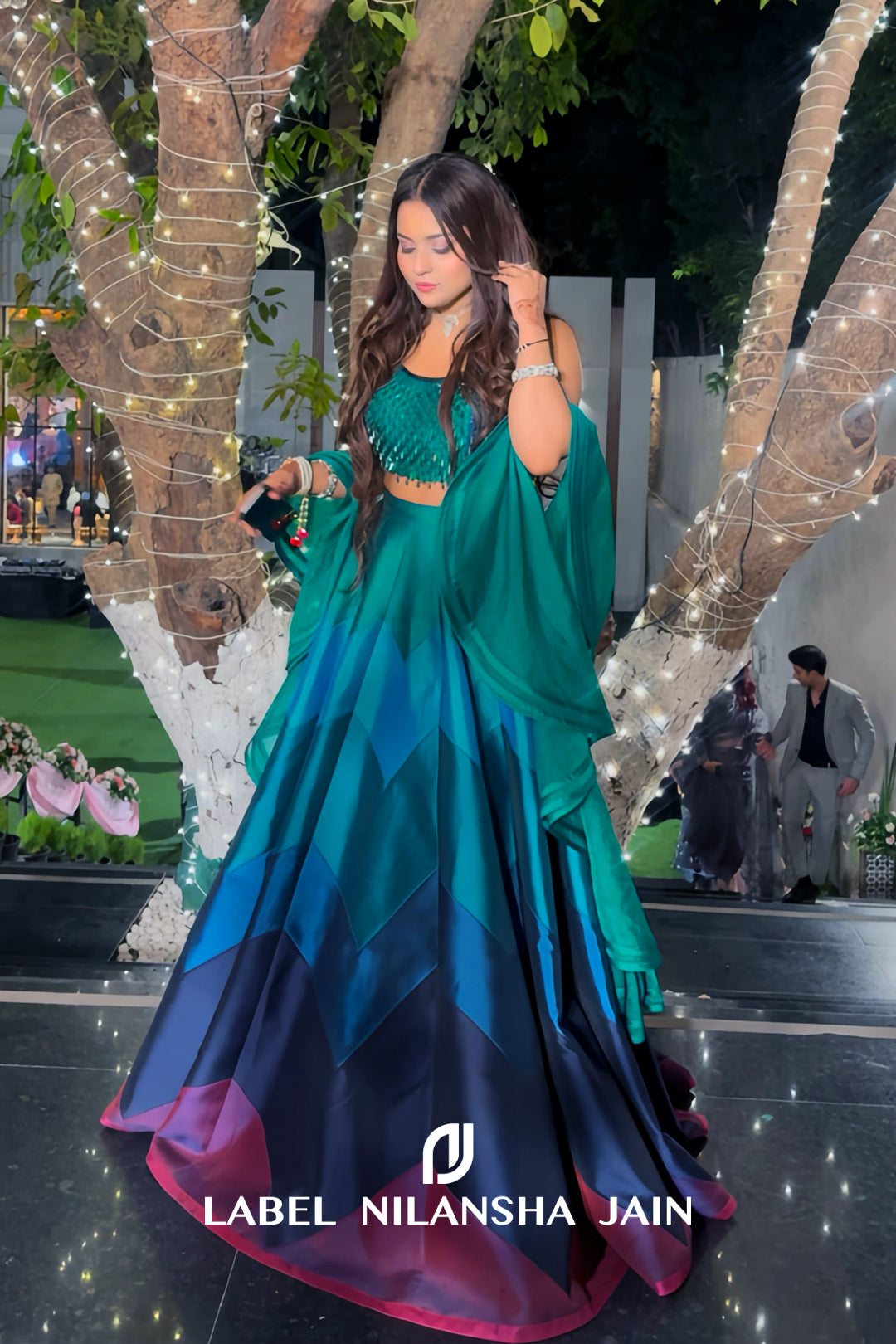 Ambika Dandona in Shahana Lehenga