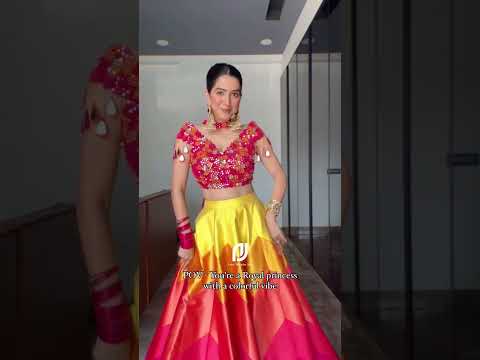 Shreya Siddharth Arora in Satrang Lehenga