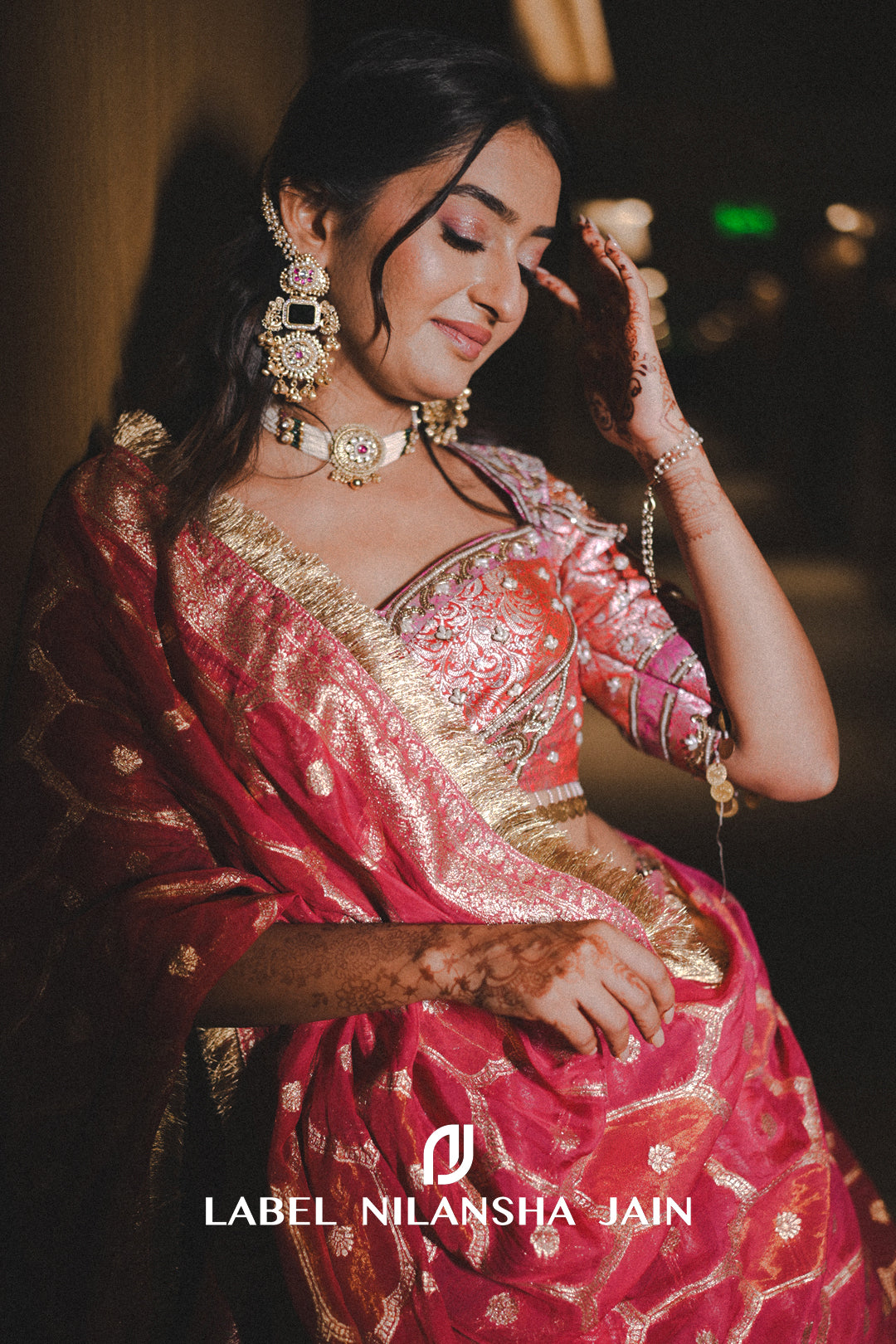 Riya Turakhia Rangotsav Lehenga