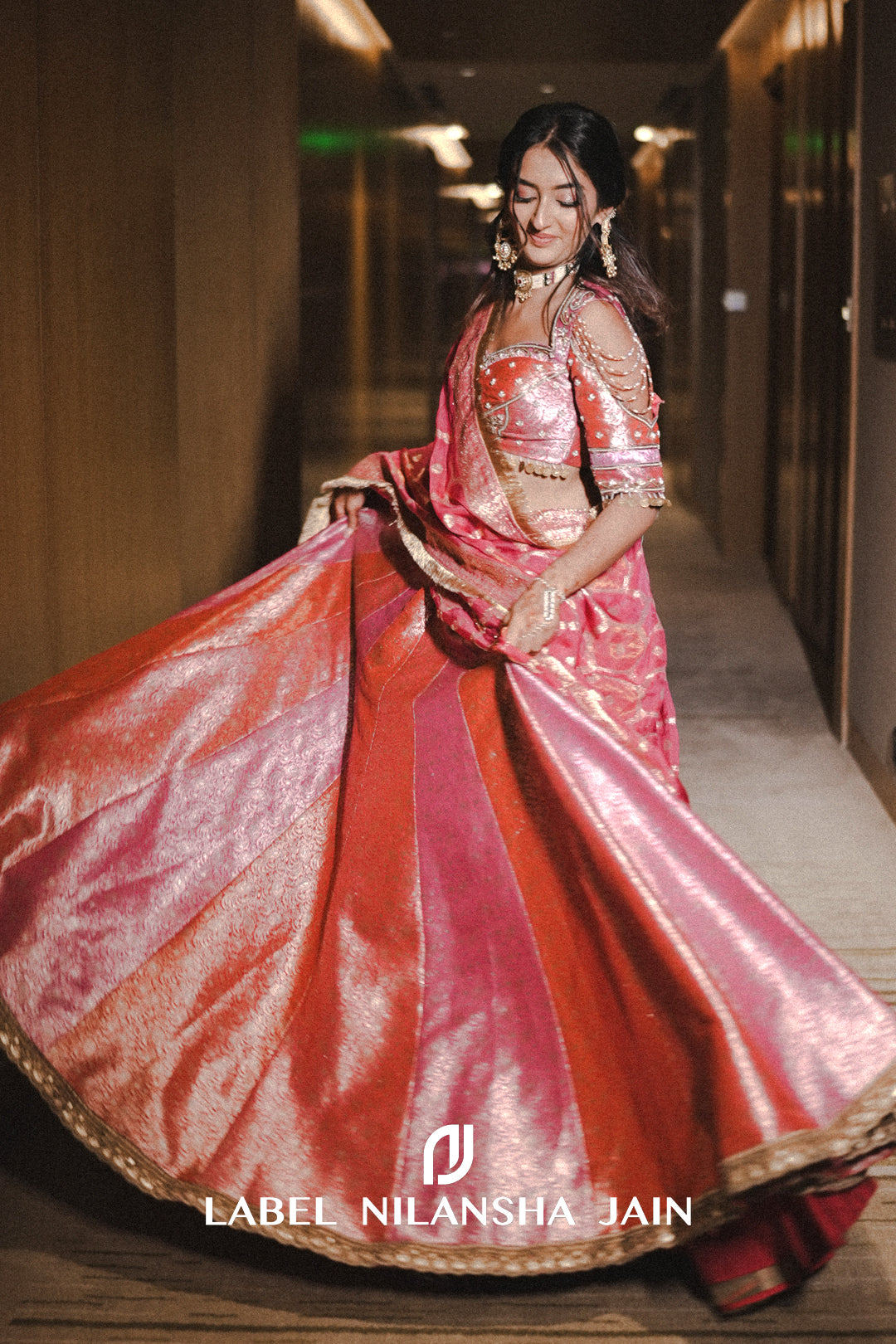 Riya Turakhia Rangotsav Lehenga